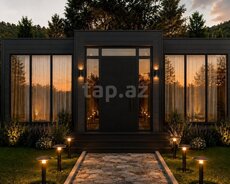 VİP konteyner modul ev 3 otağlı 60 m2