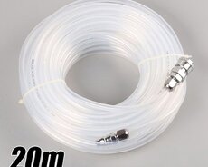 20 m pnevmatik/kompressor şlanqı – şəffaf PVC hortum Xüsusiyyətlər