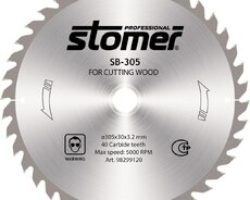 Stomer Professional SB-305 dairəvi mişar diski – ağac kəsimi üçün