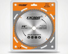 XXCREAT TCT mişar diski - Ölçü: 9" (230 mm) - Mərkəz dəliyi (arbor)