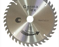 GermaFlex dairəvi mişar diski - Ölçü: 180 x 40T x 22.23 mm - Diş