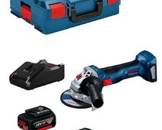 Bosch 18V Simsiz bucaqslayder dəst Məhsul tərkibi: - Bosch