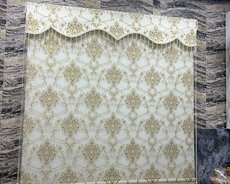 Jaluz sifarisi perde dikey, plise, gunluk stor, zebra