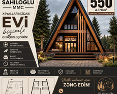 A-frame ev tikintisi