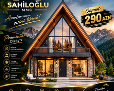A-frame evlərin tikintisi və təmiri