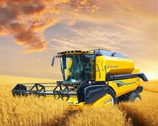 NEW HOLLAND 5.90 4 WD - KOMBAYN Biçin mövsümünün etibarlı texnikası