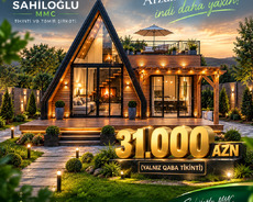 A-frame ev tikintisi