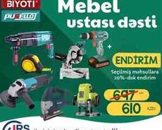 Mebel ustası dəsti