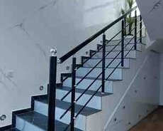 Qara alüminium məhəccər AP004z