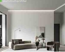 Alçipan və dartma tavan profilləri