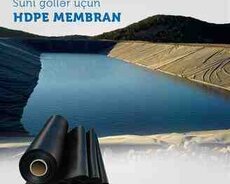 Hdpe membran suni göllər üçün