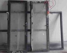 Plastik qapı və pəncərə