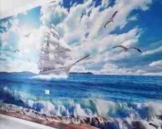 3D foto divar kağızı
