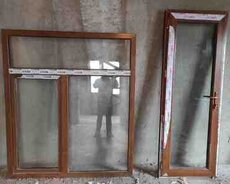 Plastik qapı və pəncərə