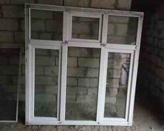 Plastik qapı və pəncərə