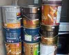 Lak-boya materialları