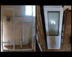 Plastik pəncərə və qapı