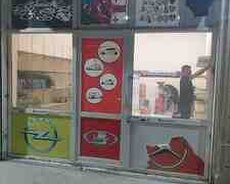 Plastik qapı və pəncərə