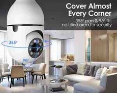 Wifi lampa kamera 360