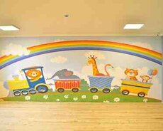 3D, 5D foto divar kağızları