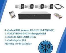 UNV kamera dəsti (2MP)