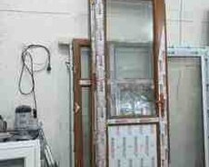 Plastik qapı və pəncərə