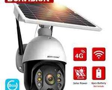 4G sim kartli Solar smart ptz 360 FHD kamera