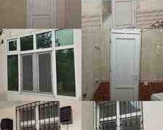 Plastik qapı və pəncərə