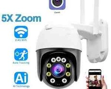 Wi-Fi smart ptz 360 FHD kamera