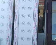 Plastik qapı və pəncərə