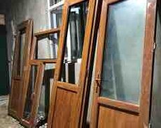 Plastik qapı və pəncərə