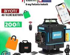Lazer səviyyə ölçən Biyoti 4D16 Line Bluetooth