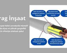 Yanğına davamlı elektrik kabelləri