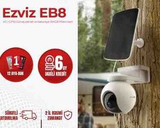 Ezviz EB8 4G Simsiz günəş panelli müşahidə kamerası